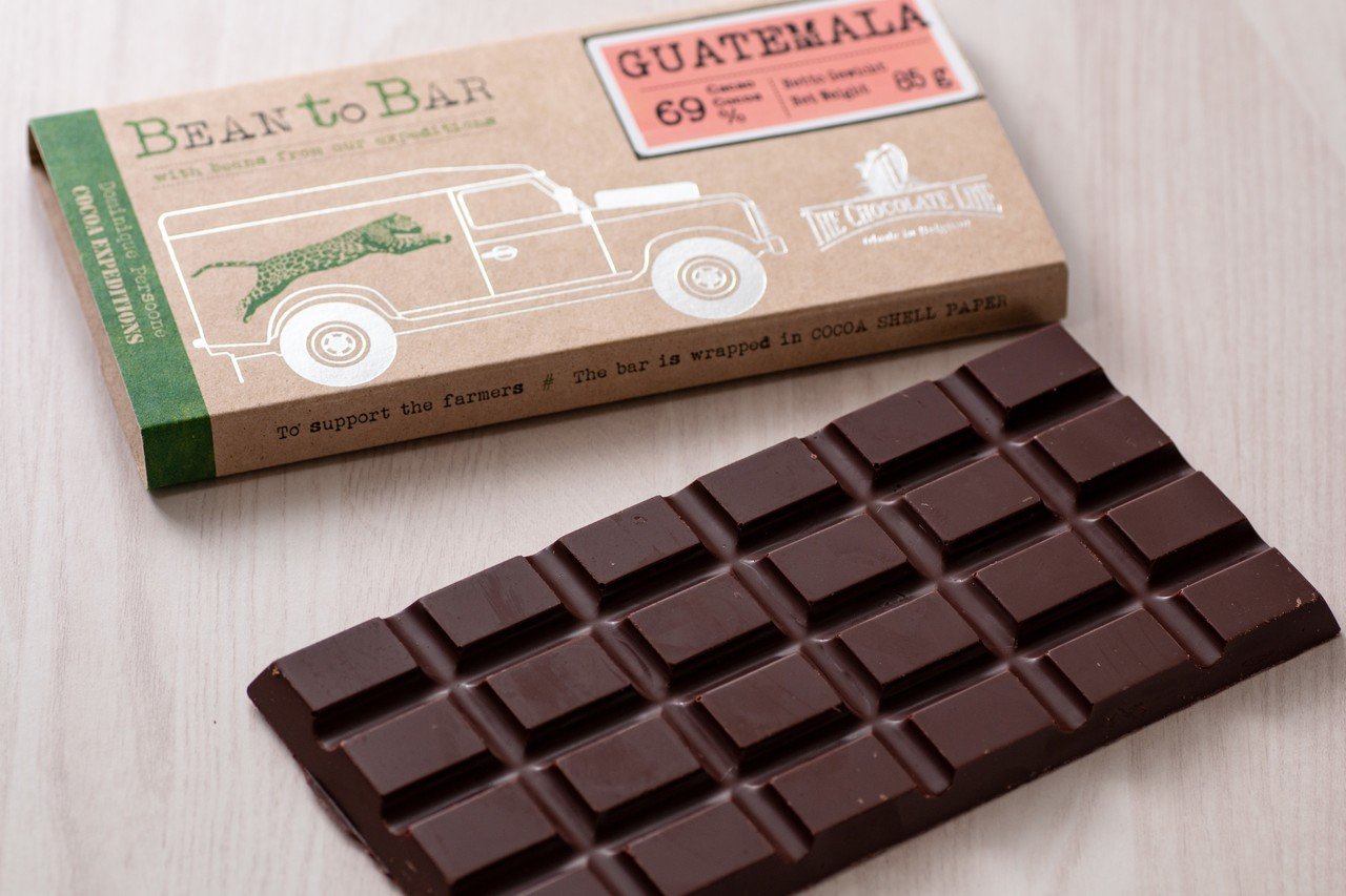 チョコレビュー ザ チョコレートライン Bean To Bar Guatemala 69 仰かおる Note