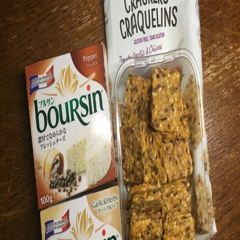 ペスカタリアン シグダルのグルテンフリークラッカーが美味しい おがばん 拝万里 Note