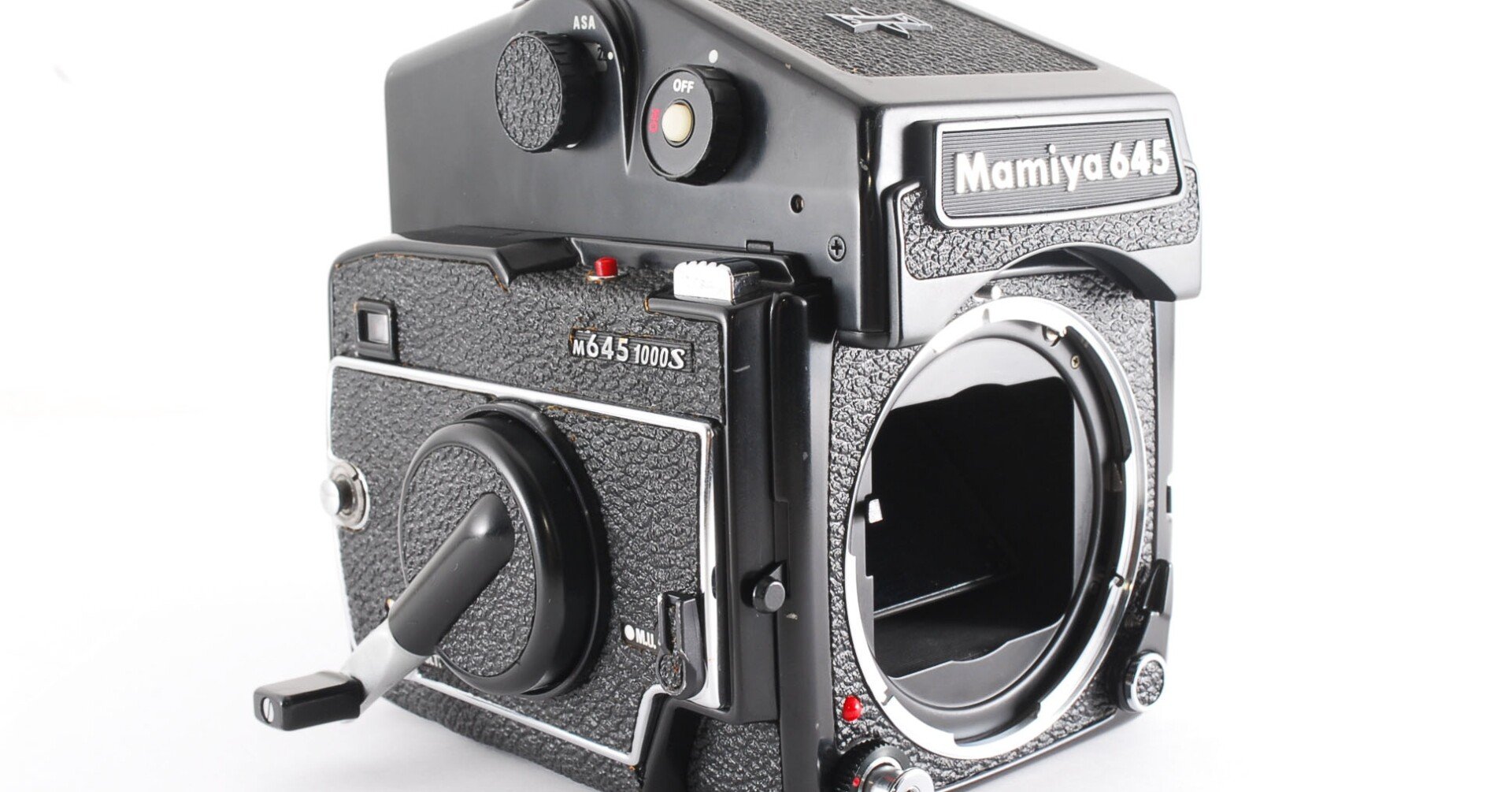 MAMIYA M645 1000S 分解（シャッターボタンが押されたままの状態を修理