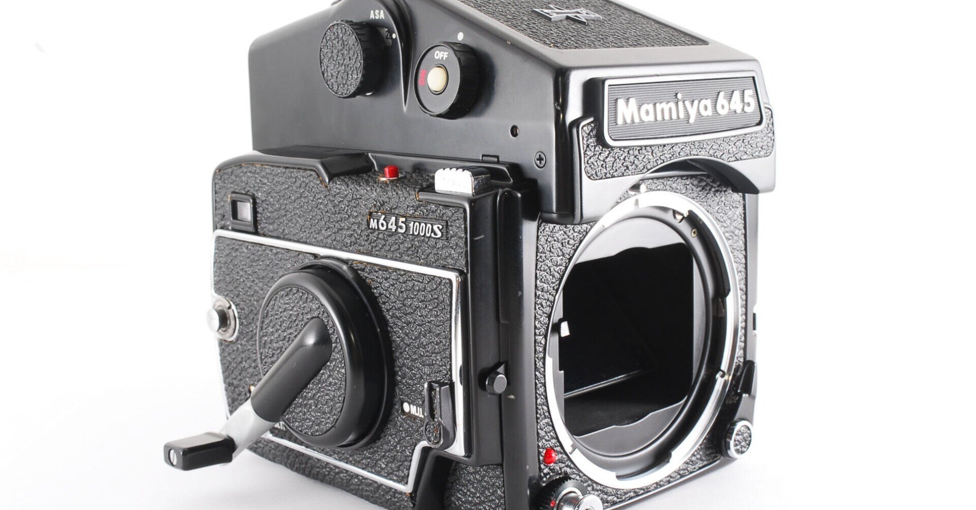 MAMIYA M645 1000S 分解（シャッターボタンが押されたままの状態を修理