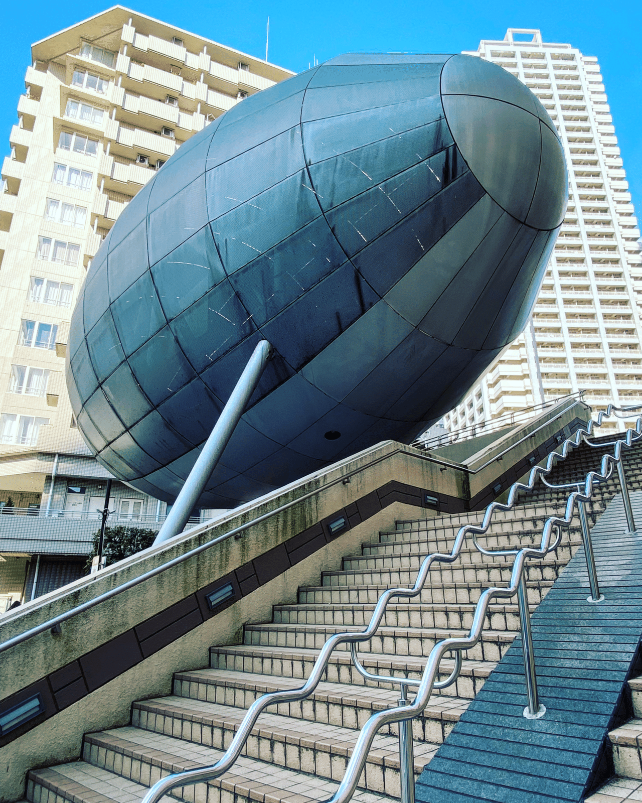 東京建築巡り 月島の風の卵 東京の建築 アート巡りオタク Tanrock Note