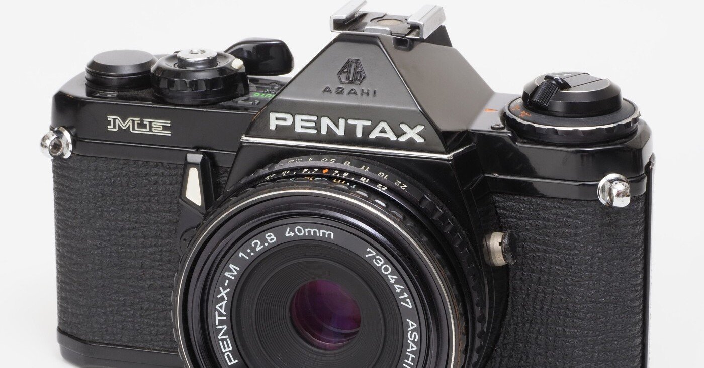【完動品】PENTAX ME black 【分解清掃済】 PENTAX ME 分解（プリズム清掃まで）｜FWP_office