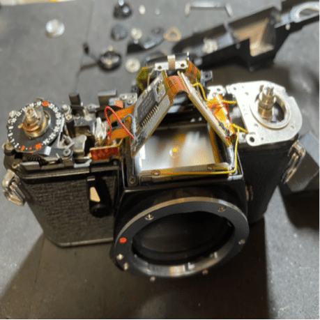 PENTAX ME 分解（プリズム清掃まで）｜FWP_office