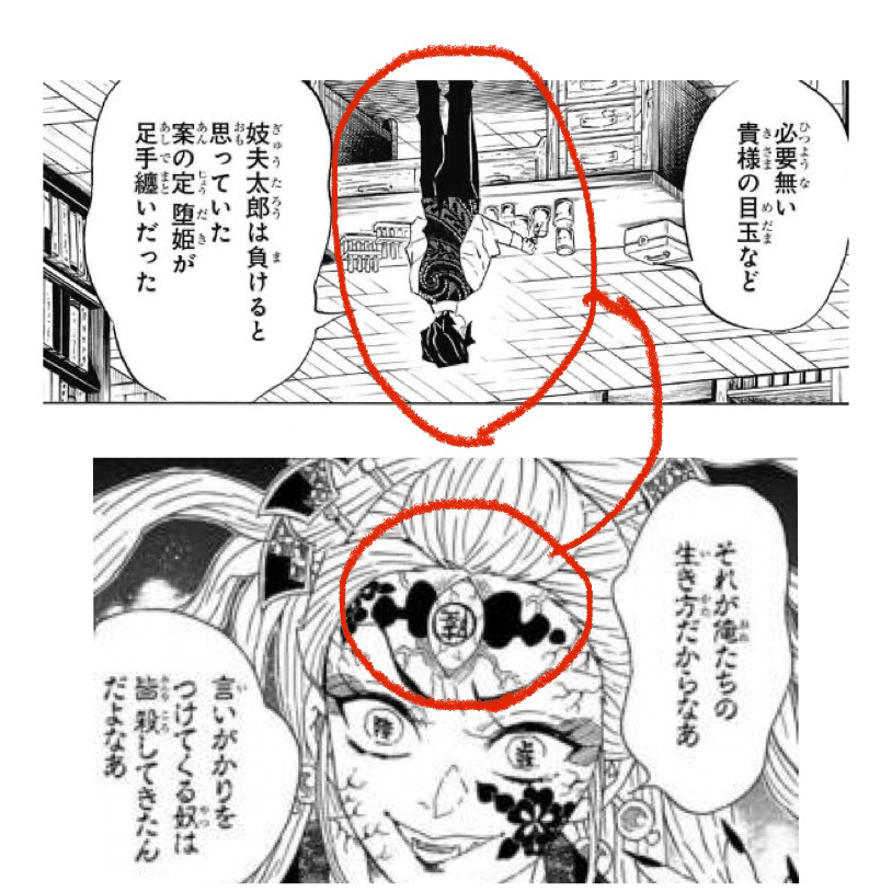 鬼滅の刃】鬼たちの目の秘密！！あやとり、おままごと、人形あそび｜鬼