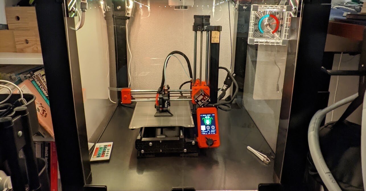 引っ越し祝いに3Dプリンター(Original Prusa MINI+)を入手した / #生活