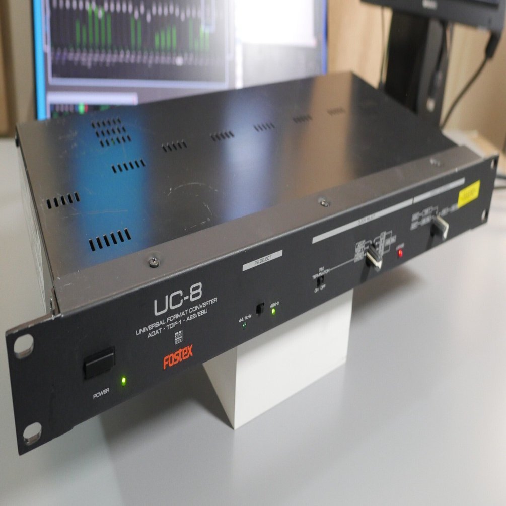 なんとか修理できました。デジタルフォーマットコンバーターFostex UC