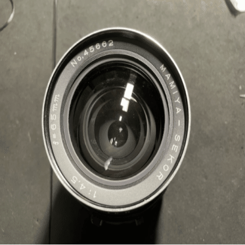 MAMIYA-SEKOR 65mm F4.5 分解｜FWP_office