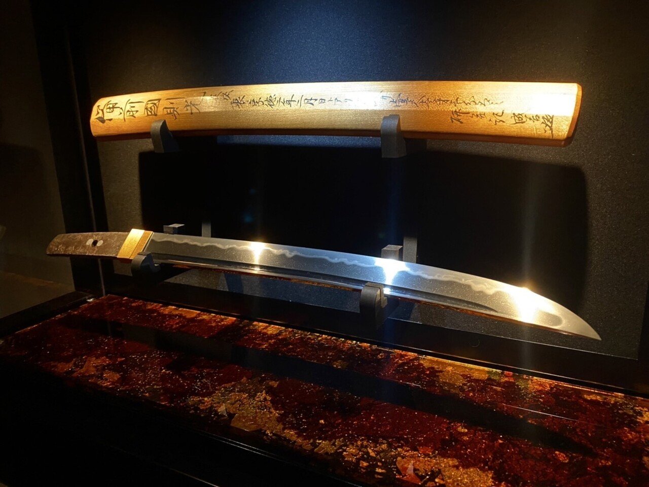 お店の刀を飾らせて頂く【PART4】脇差「備州長船則光 享徳二年二月日