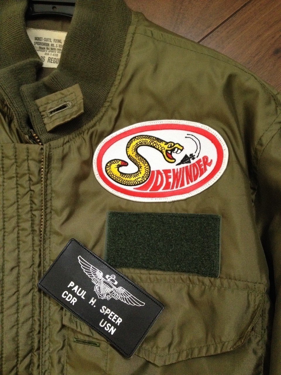 希少 60s MAー1 縦ステッチ 米軍実物 パッチカスタム 希少 60s MAー1 縦ステッチ 米軍実物 パッチカスタム