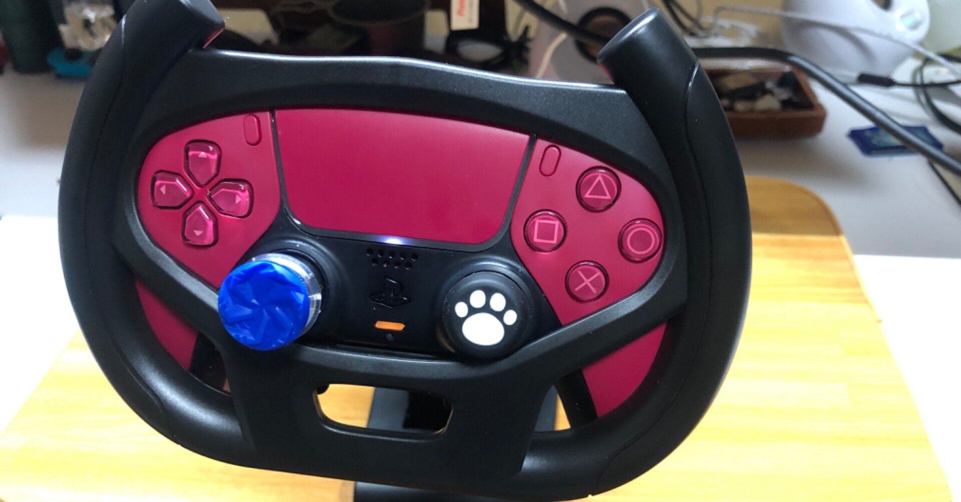 ps5コントローラーを使うハンコンを試しに買ってみた話。｜七宮まる/な