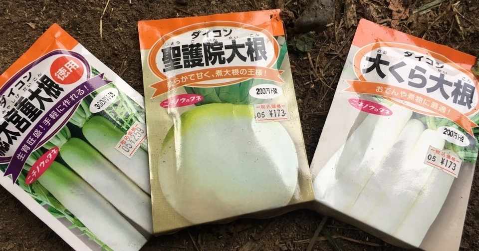 秋野菜の種蒔き Shanthi Usui Note