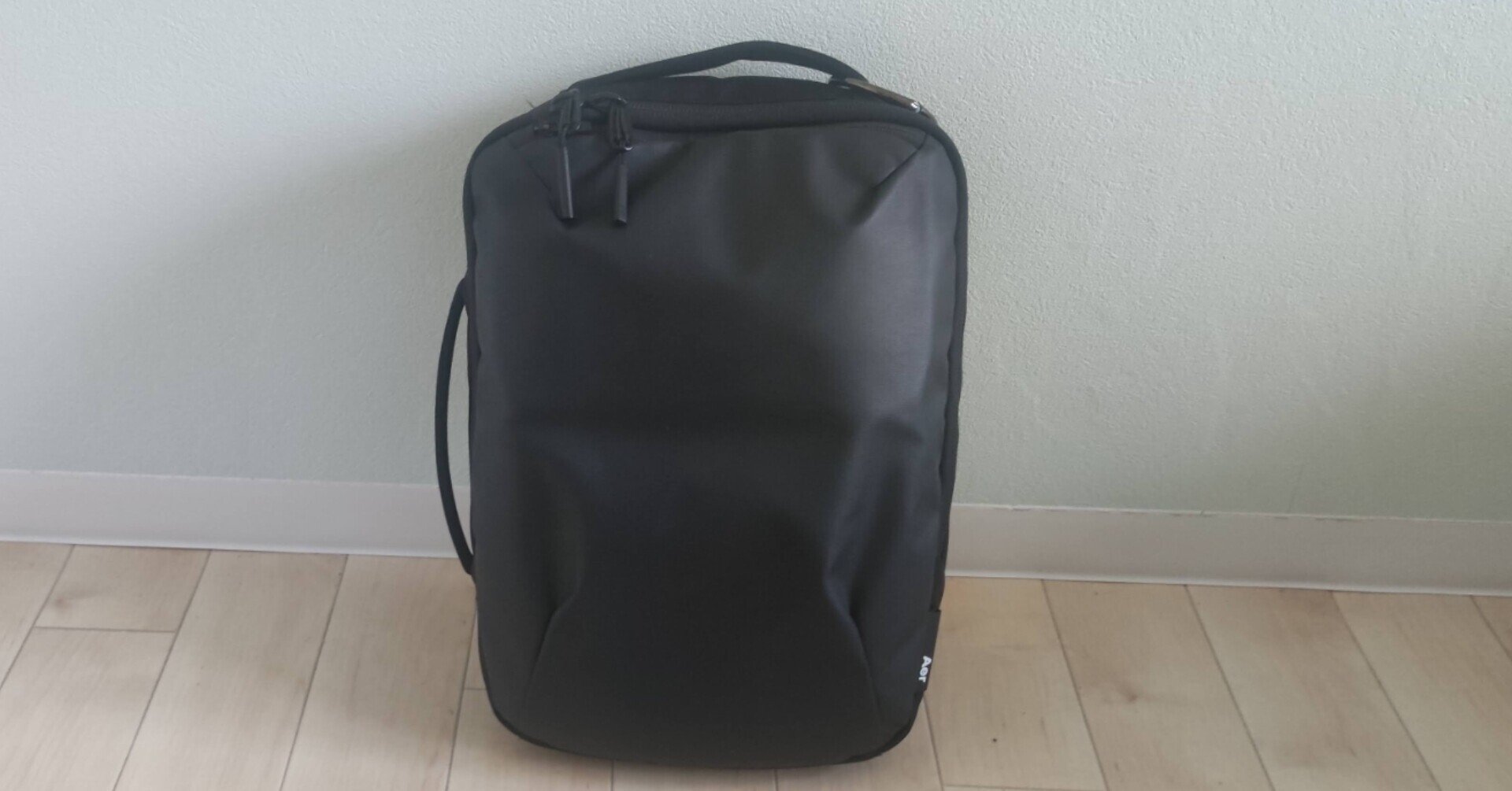 しっかりレビュー？】Aer SlimPackは定期的にカフェでPC作業する