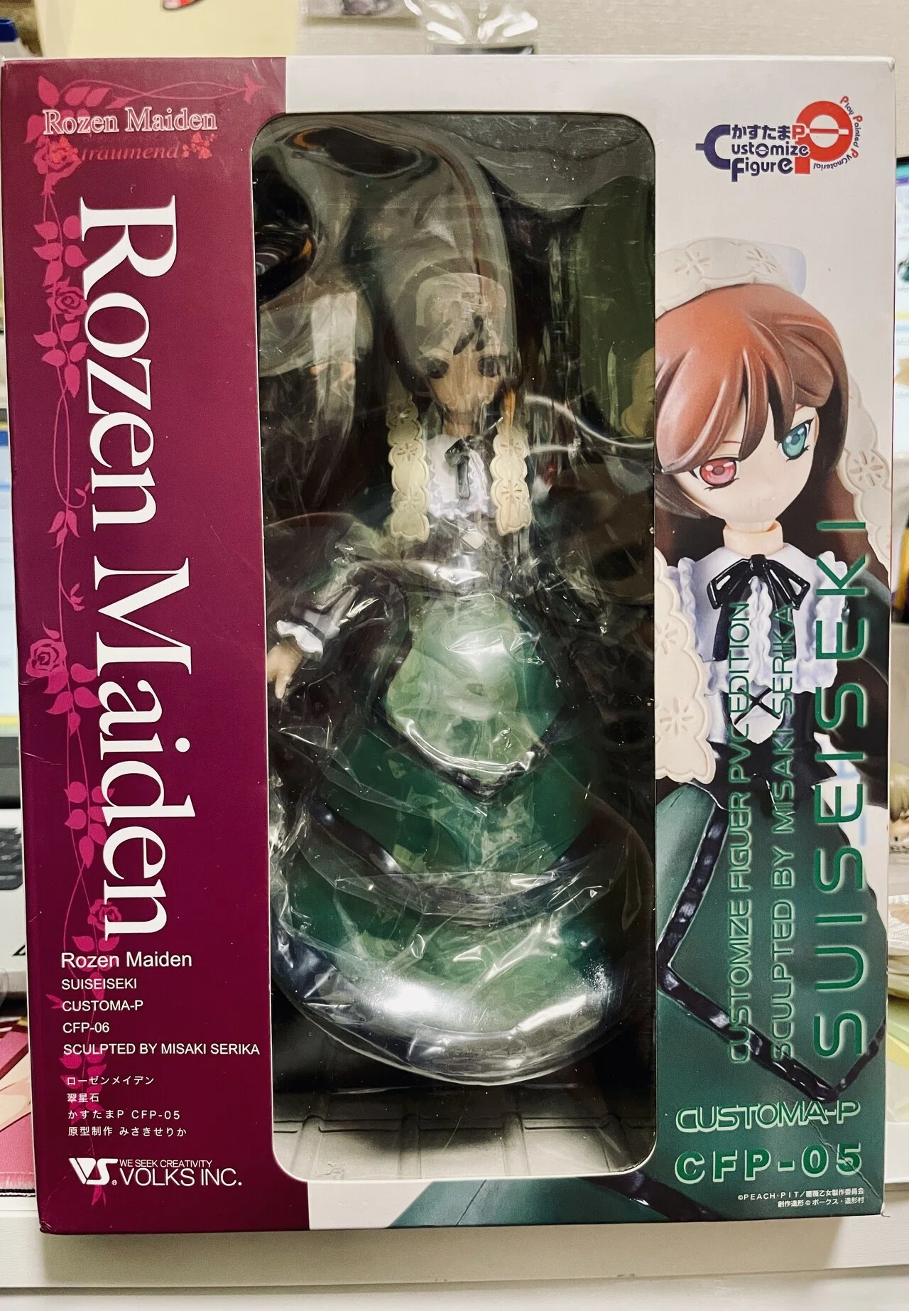 ☆かすたまP ローゼンメイデン翠星石ドールアイver.ボークス【未開封】☆