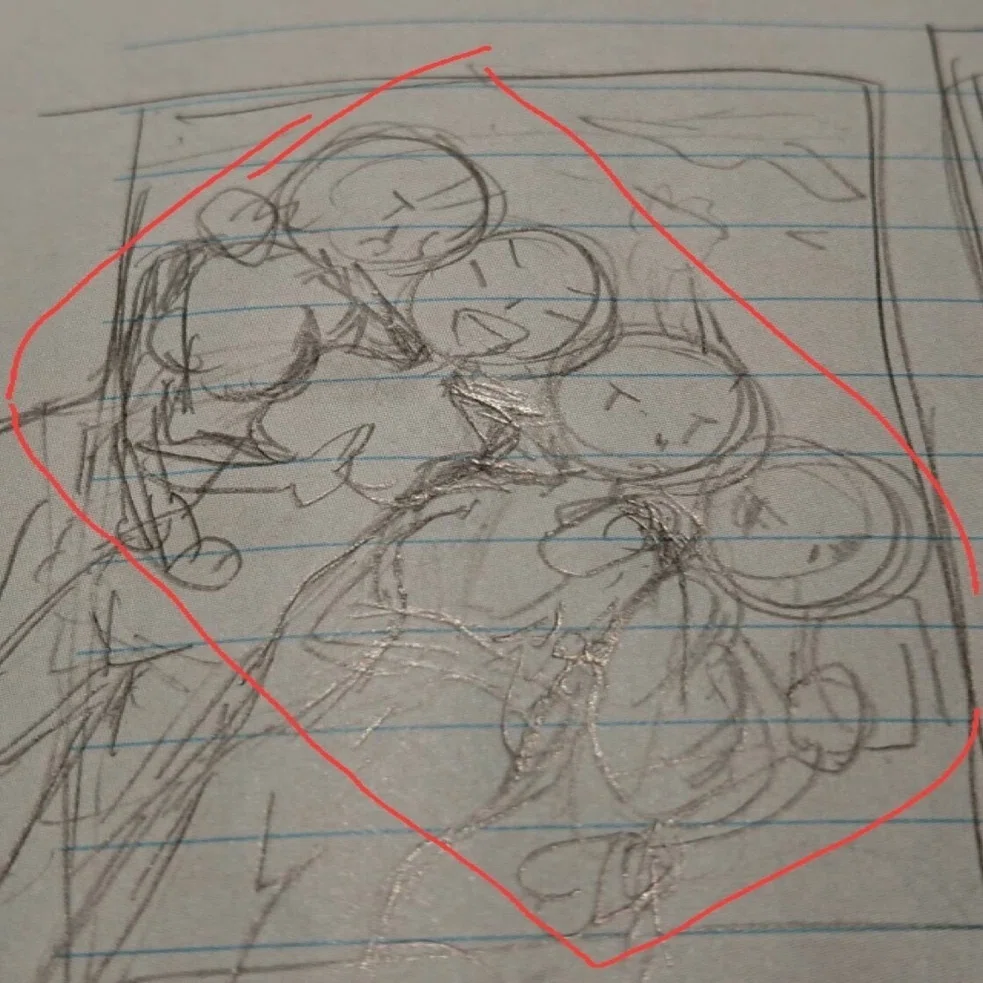 第2回 イラスト添削 構図案からラフ編 S Now Note