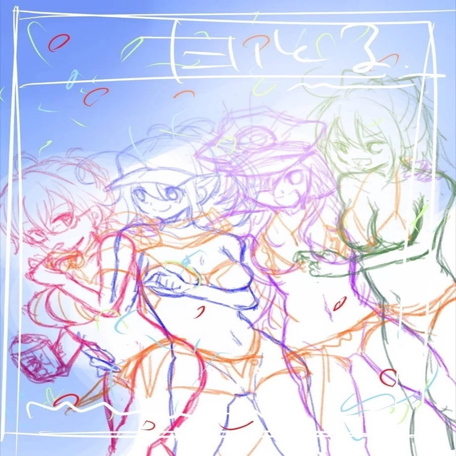 第2回 イラスト添削 構図案からラフ編 S Now Note