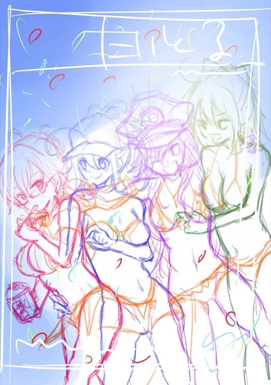 第2回 イラスト添削 構図案からラフ編 S Now Note 第2回 イラスト添削 構図案からラフ編 S Now Note