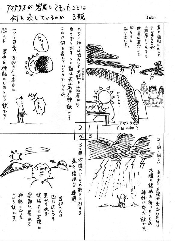 アマテラスが岩屋にこもったことは何を表しているのか３つの説 ちょび Note
