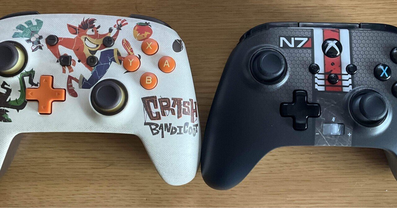 PowerA Enhanced Wired ControllerのSwitchコンとXboxコン購入