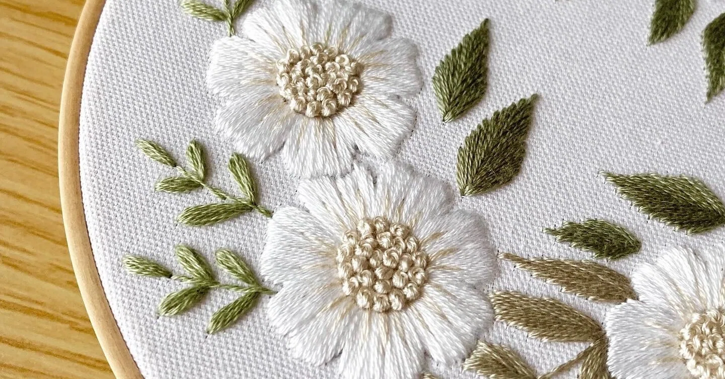 ミント　香港社長宅家宝　社長からの頂き物　有名な刺繍家の天女刺繍画 はなこまち流、挑戦のハードルを下げる方法｜はなこまち/刺繍作家
