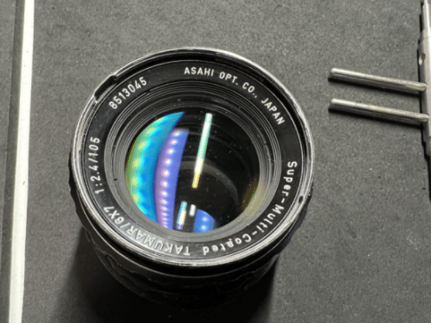 PENTAX SUPER-MULTI-COATED TAKUMAR 6×7 105mm F2.4 分解 PENTAX SUPER-MULTI-COATED TAKUMAR 6×7 105mm F2.4 分解