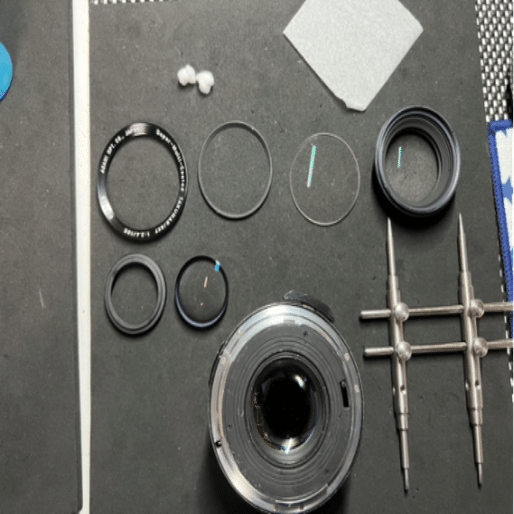 PENTAX SUPER-MULTI-COATED TAKUMAR 6×7 105mm F2.4 分解｜FWP_office