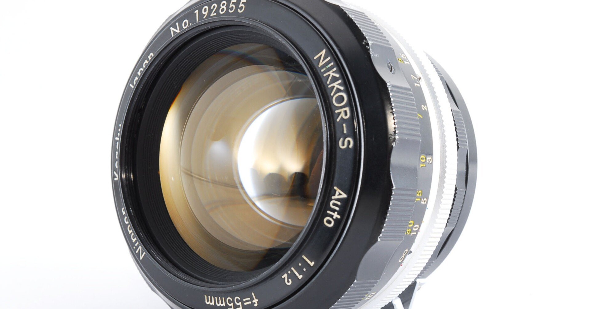 NIKON 非AI NIKKOR-S AUTO 55mm F1.2 分解｜FWP_office