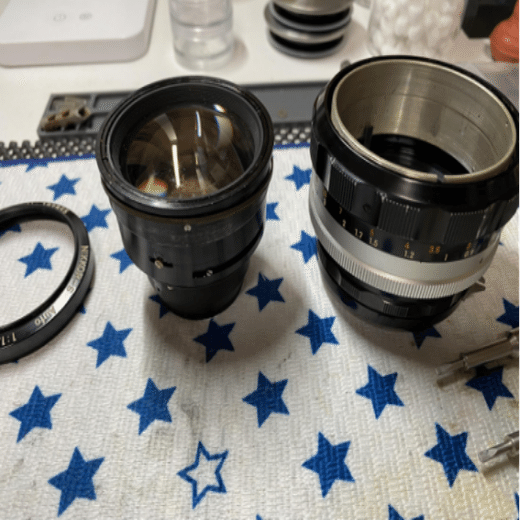 NIKON 非AI NIKKOR-S AUTO 55mm F1.2 分解｜FWP_office