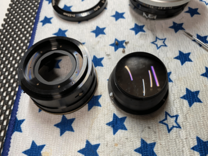 NIKON 非AI NIKKOR-S AUTO 55mm F1.2 分解｜FWP_office