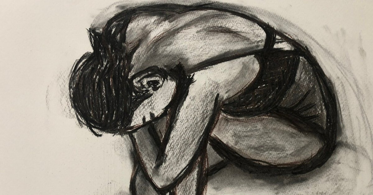 予備校講師が描くデッサン　木炭紙大　髭の男　空間の出し方　鉛筆の使い分け 予備校講師が描くデッサン 木炭紙大 髭の男 空間の出し方 鉛筆の