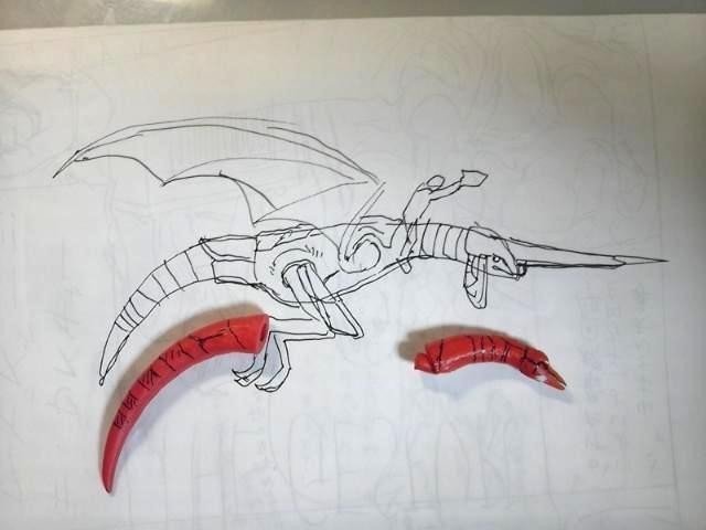 パンツァードラグーン」のドラゴンを作る（1）｜若狭たけし