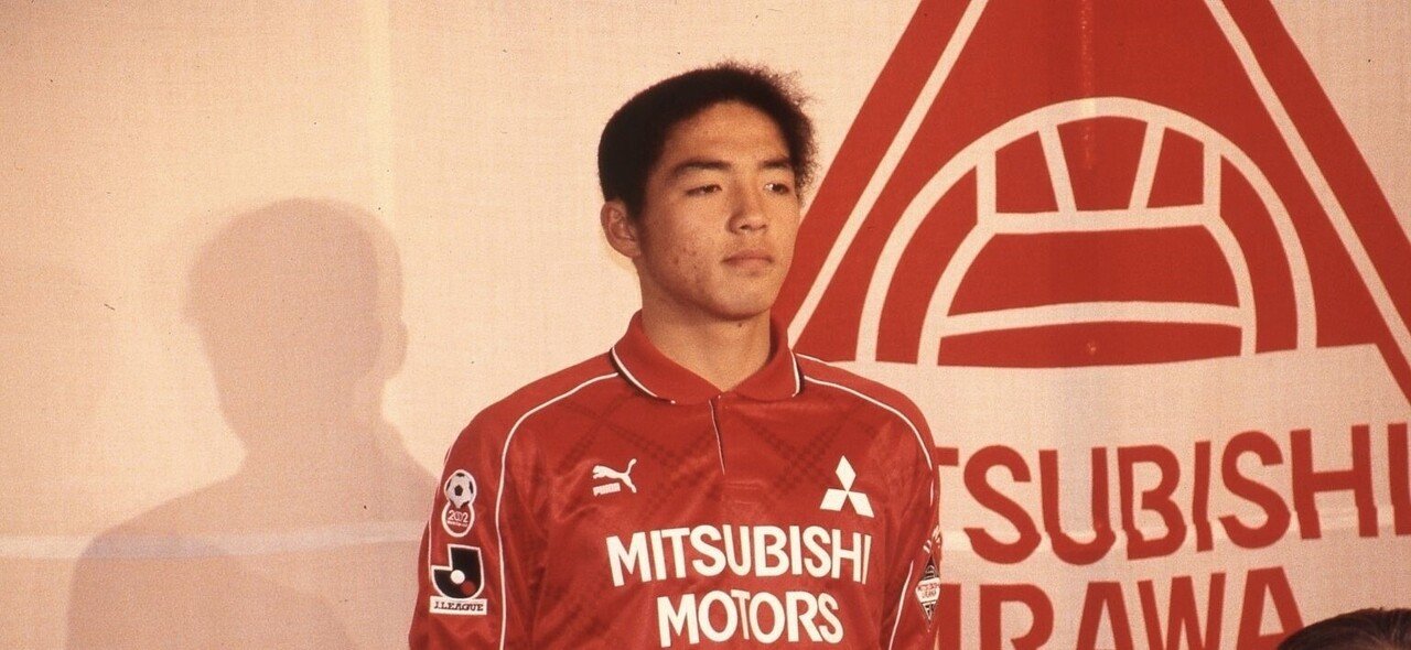 1998年 Kodakオールスターサッカー 小野伸二選手実使用ユニフォーム 札幌-