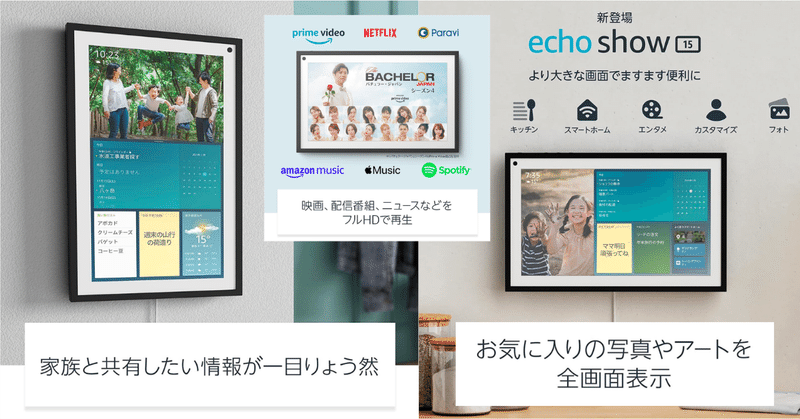 ■やっと発売！Echo Show 15.6インチサイズのAmazon大型HDデジタルディスプレイはアレクサも使える｜#自分DX