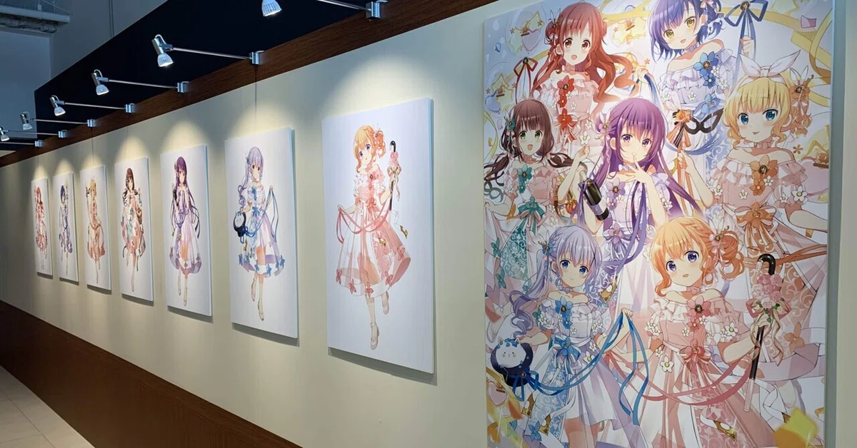 ごちうさ展福岡レポート〜九州でもいっしょにぴょんぴょんしよ 