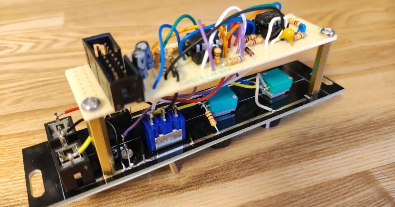 $5 Sample & hold-DIY Eurorack Modular Synthesizer｜HAGIWO/ハギヲ