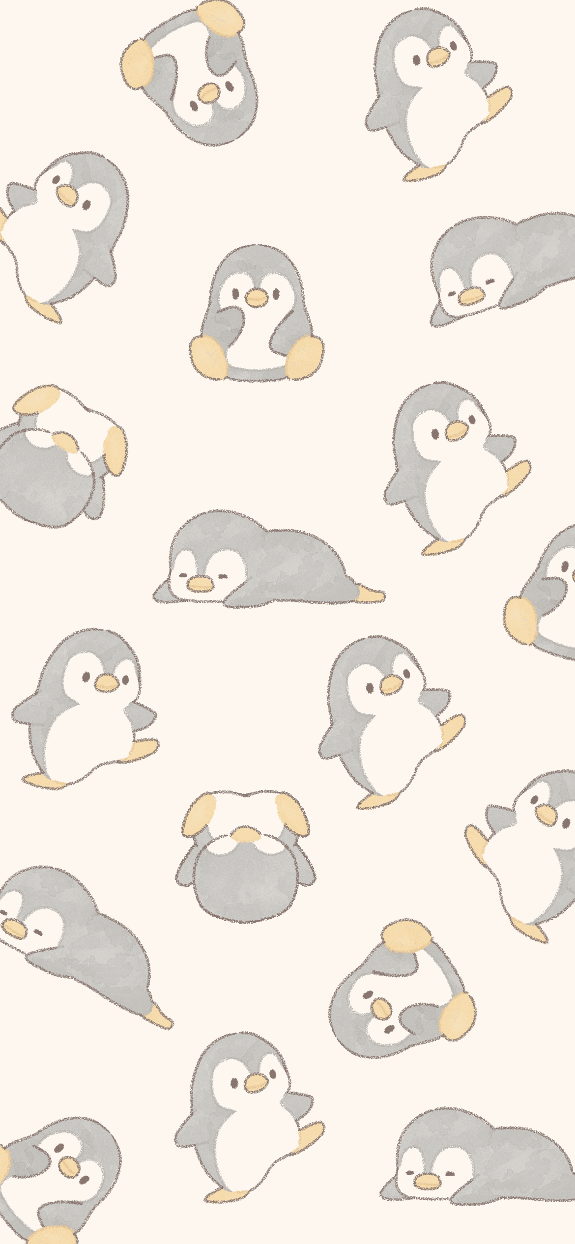 スマホ壁紙 ペンギン 水都ミナ みなとみな Note