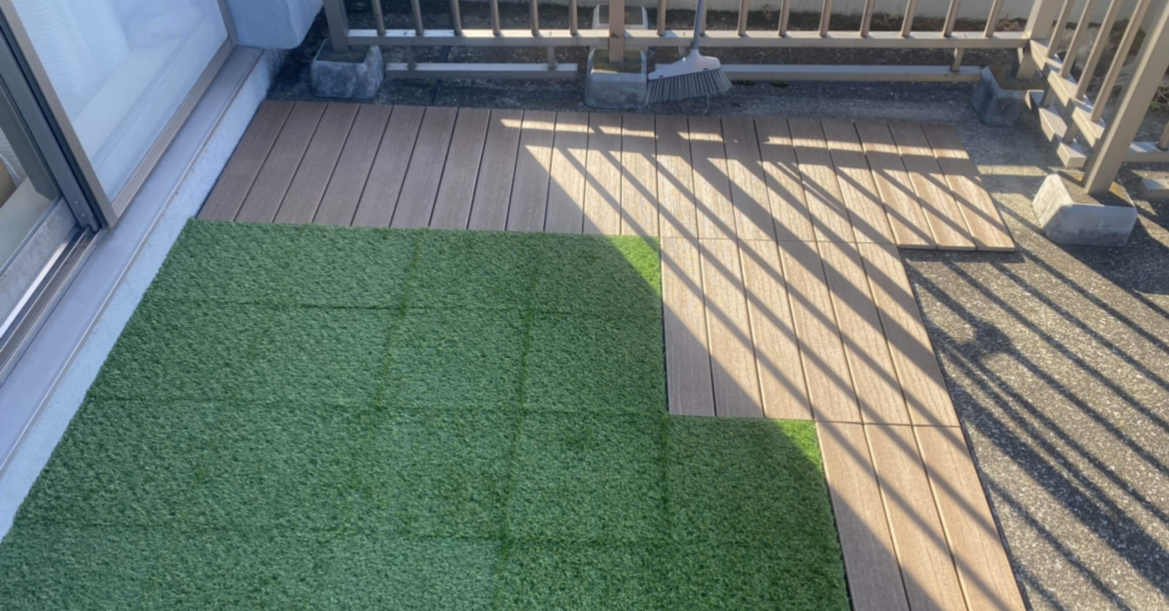 べランピング道その2:IKEAのウッドパネル「ウートレンガンUTLÄNGAN