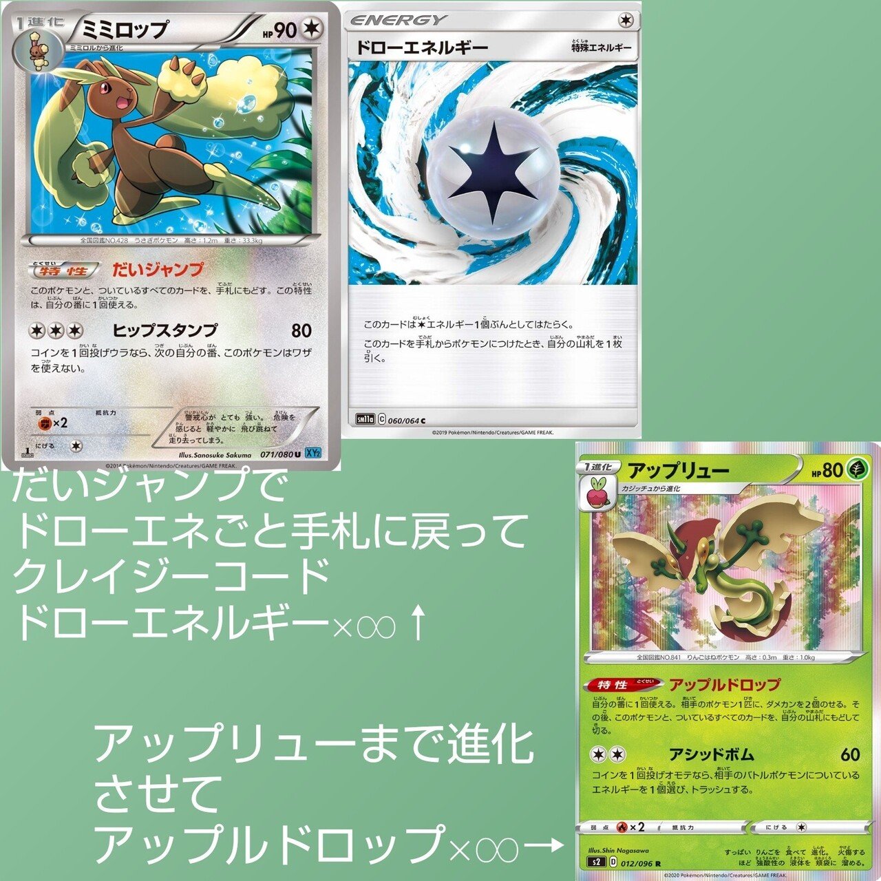 たがやすポケモン達 リユルン Note