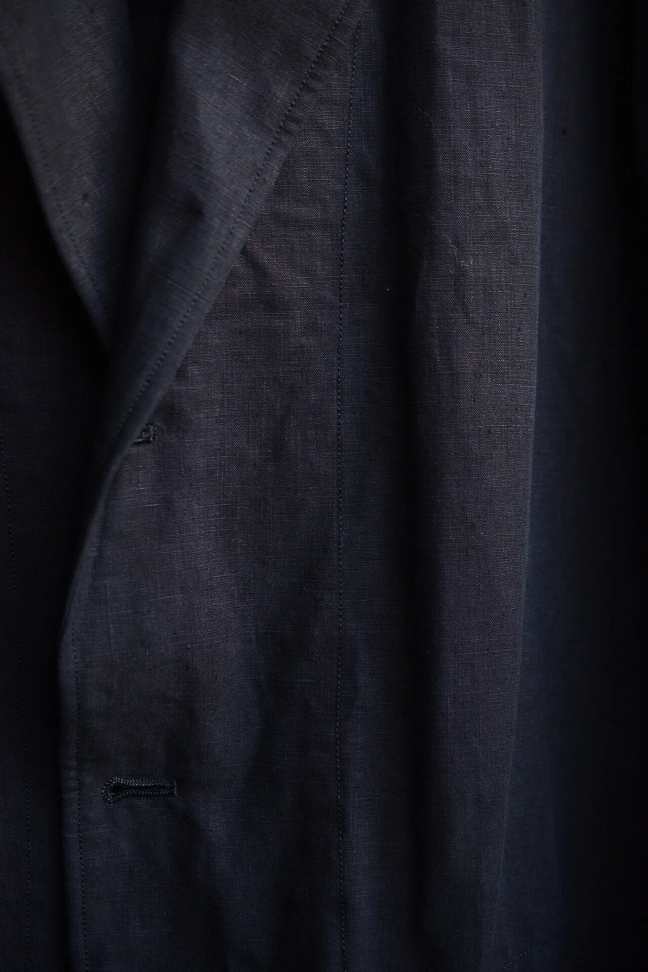 黒いリネンのジャケットが欲しい。｜takuro yamashita