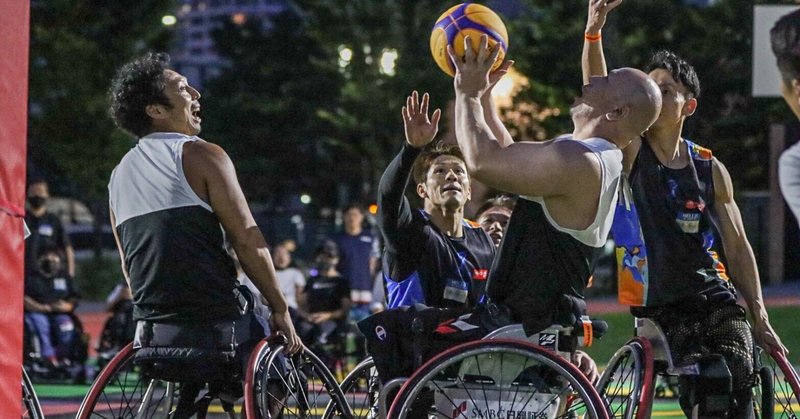 車いすバスケットボール3x3イベント　CP3ｘ3のルーツ　その②