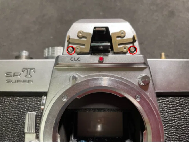 MINOLTA SRT SUPER 分解（プリズム清掃まで）｜FWP_office