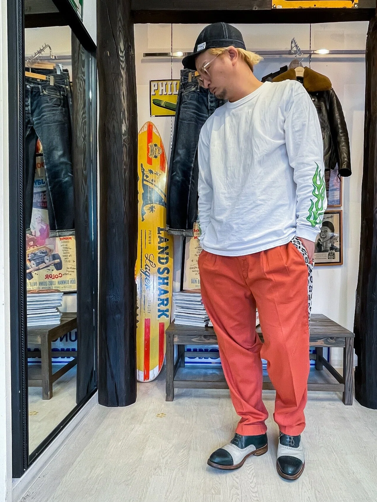 コットン×レーヨンスラックス♪｜THE FLAT HEAD