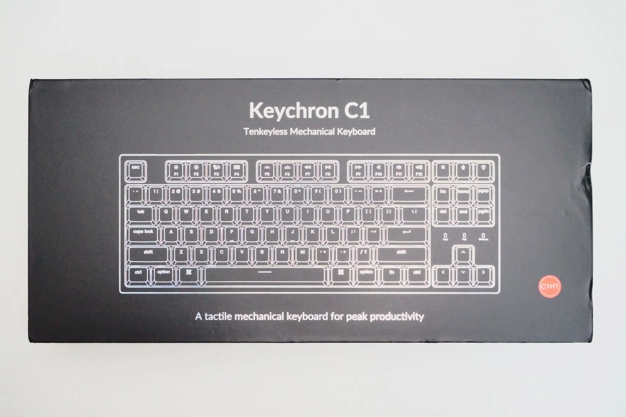 おしゃれなキーボードを購入したよ【Keychron C1】｜ちーろぐ