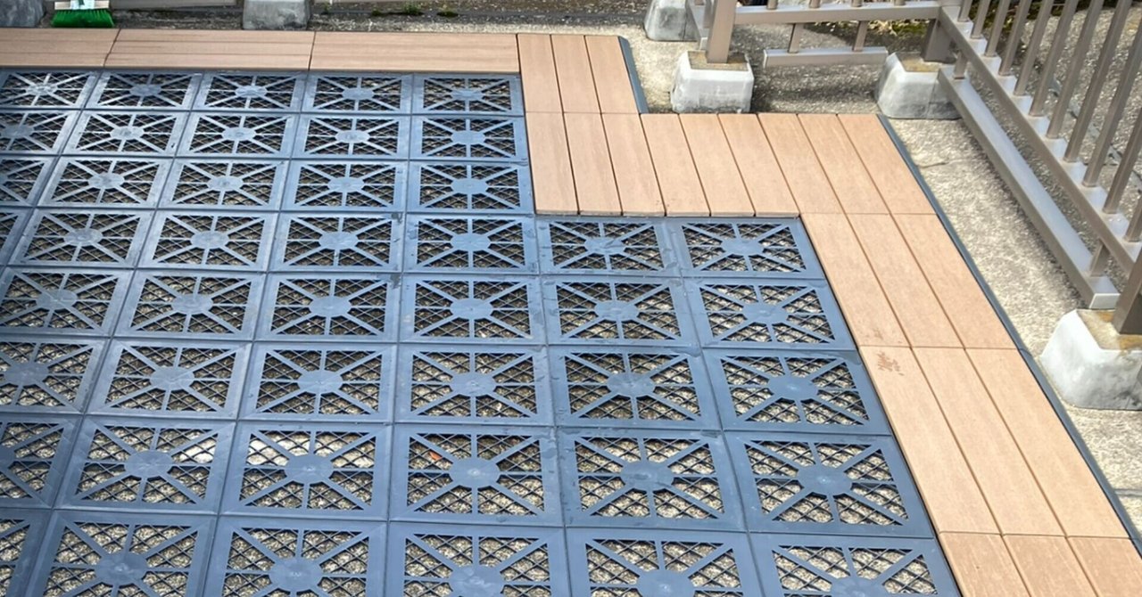 べランピング道その3:人工芝の水はけは、IKEAでメルステン