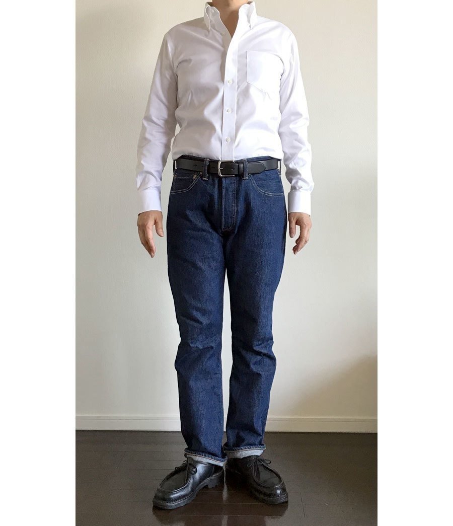 ユニクロのスーパーノンアイロンシャツ スリムフィットをリーバイス513と501でカジュアルに着てみた Nobujirou Note ユニクロのスーパーノンアイロンシャツ スリムフィットをリーバイス513と501でカジュアルに着てみた Nobujirou Note