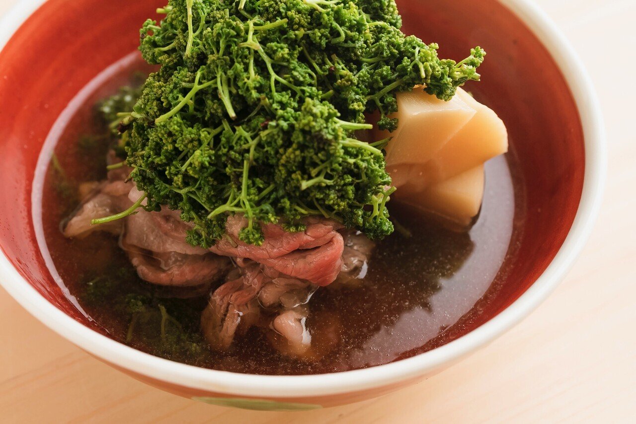 花山椒の香りと 脂を包み込む爽やかなしびれ 大人の味覚を味わう4月 懐石小室 Note