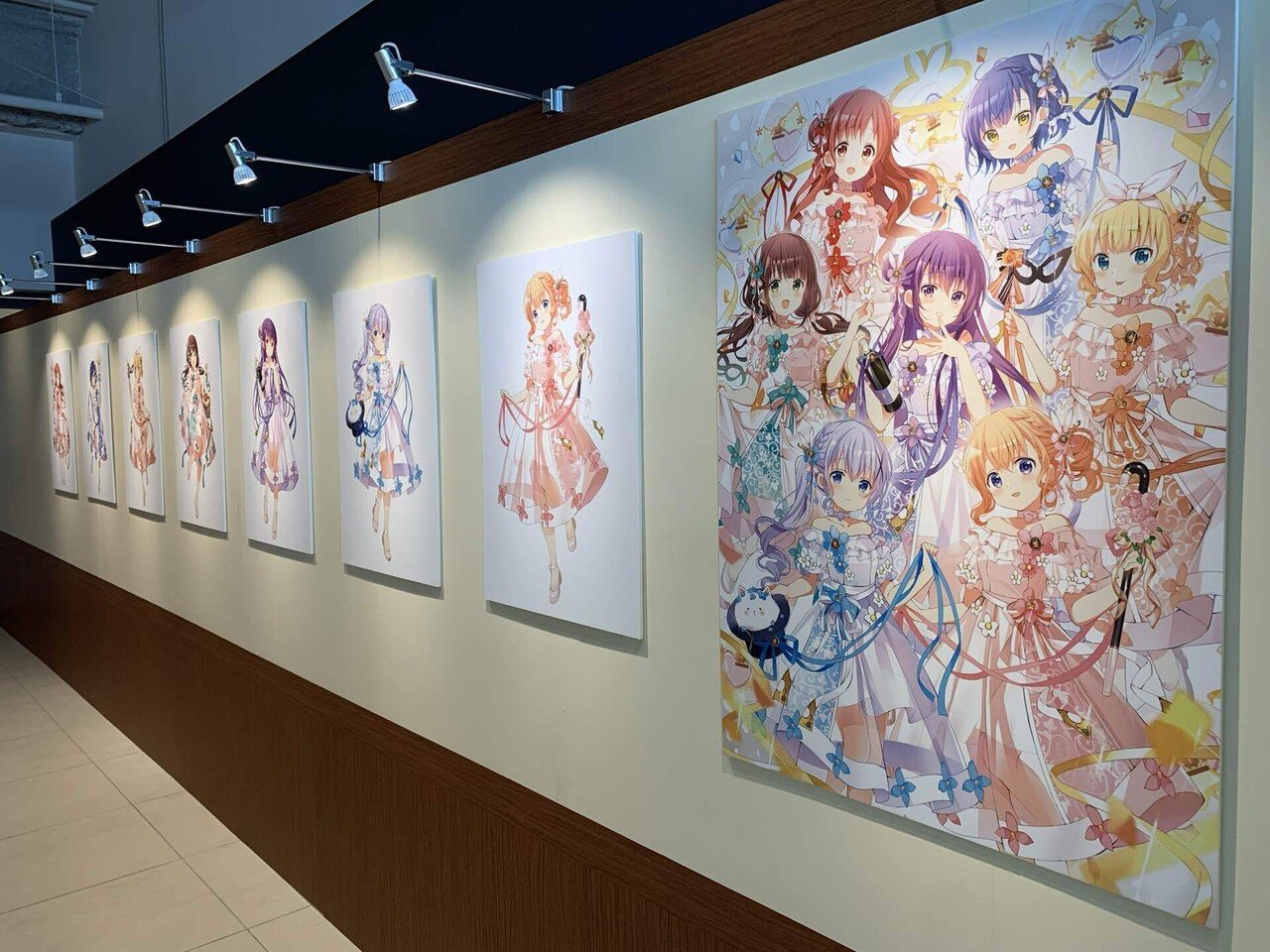 ごちうさ展福岡レポート〜九州でもいっしょにぴょんぴょんしよ