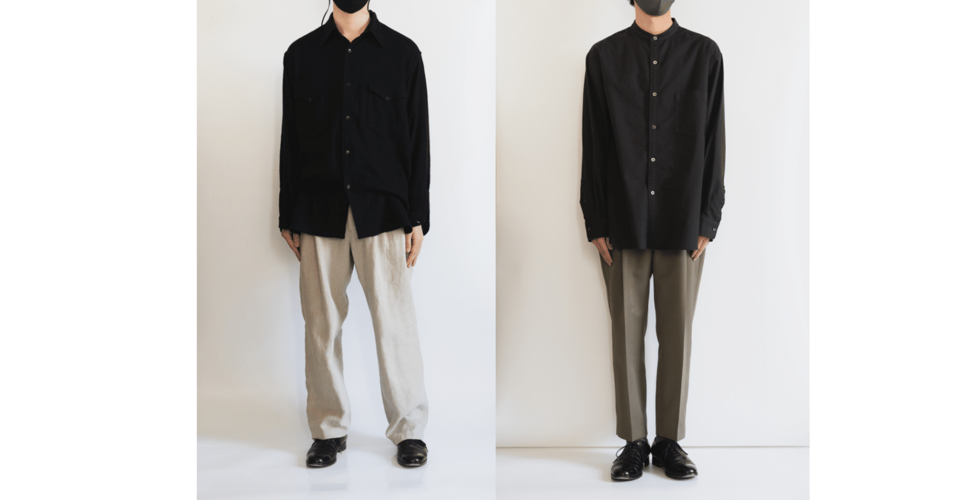 ４月の特集に先駆けて 黒シャツと白パンツを先出しでレポート レポート ナル男 Note