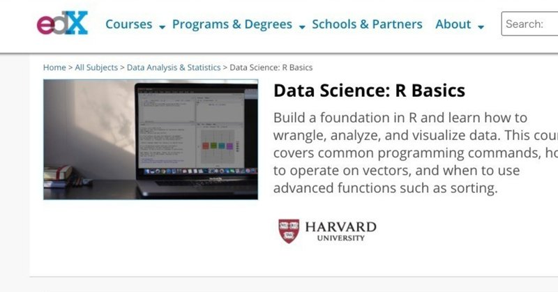 Edx：ハーバード大学のデータサイエンス（R）学習記録１