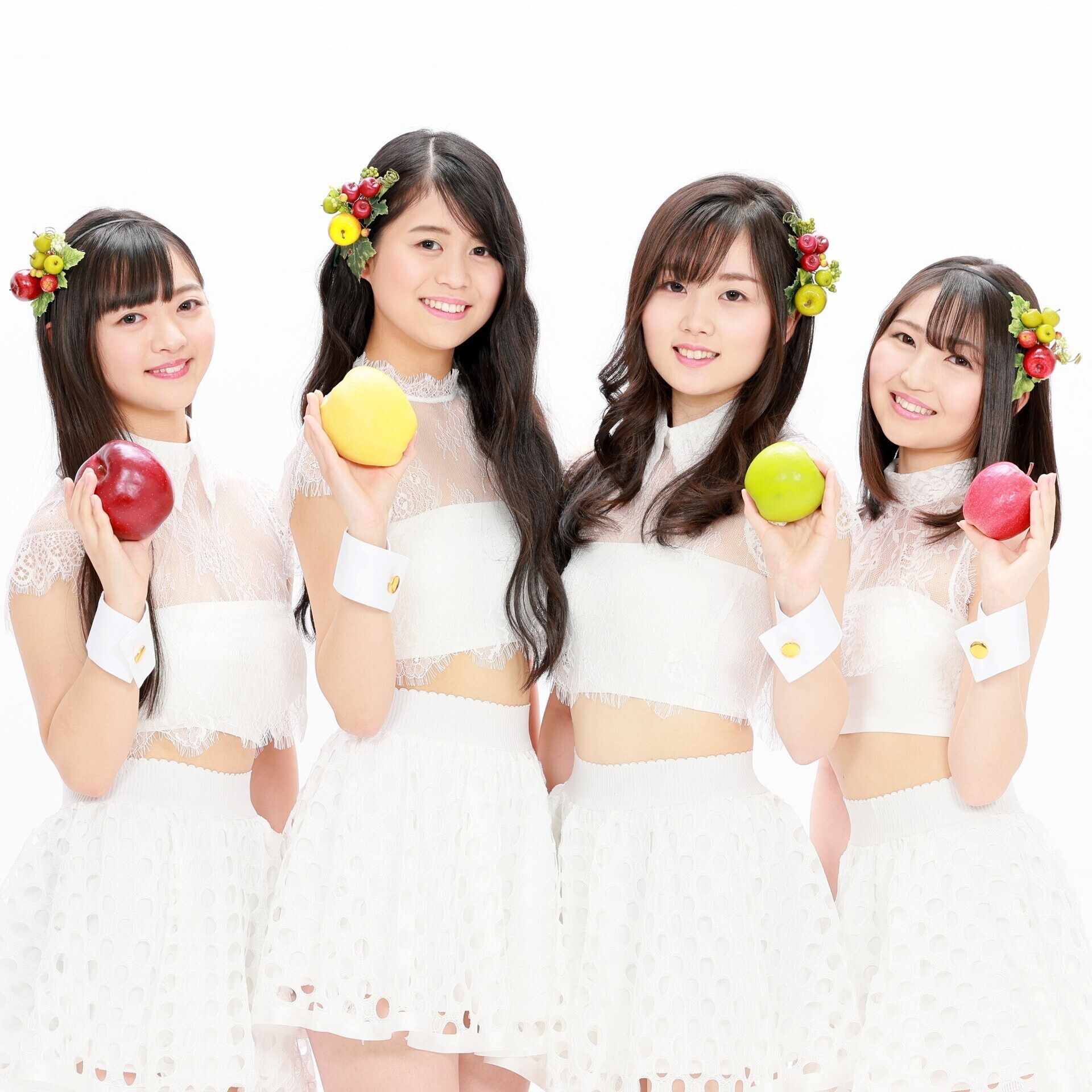 王林、ジョナゴールド、とき、彩香、のりんご娘のアルバム