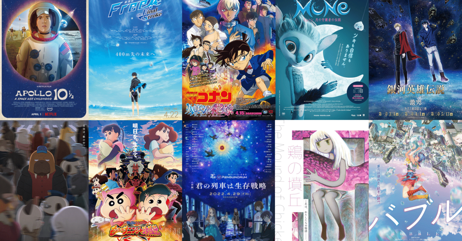 22年4月公開の新作アニメ映画リスト ネジムラ アニメ映画ライター Note